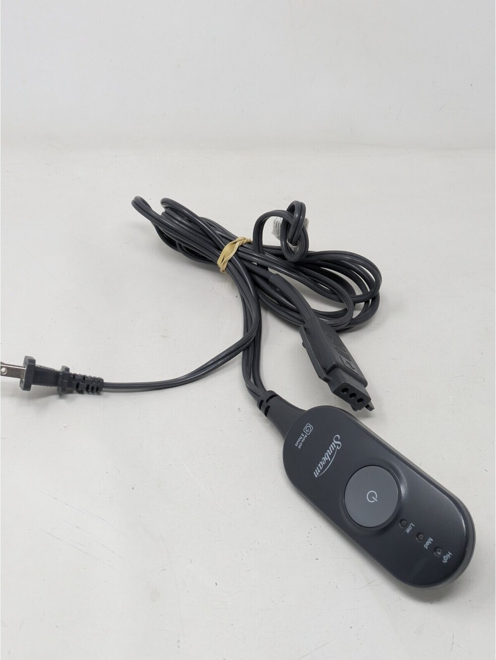 Sunbeam AA85 3 Prong Electric Heated Blanket Controller Power Cord 180W